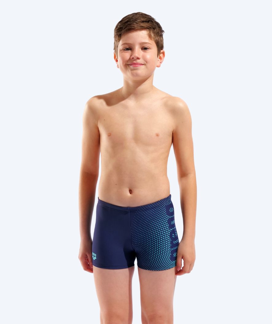 Arena jongens zwemboxers - Dim Light - Donkerblauw