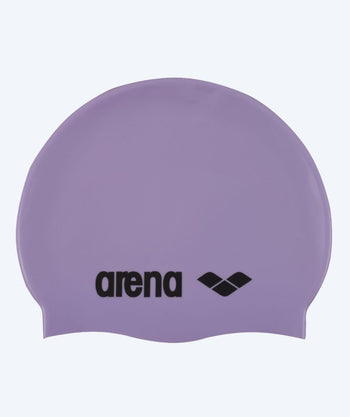 Arena badmuts - Classic Silicone - Paars/zwart