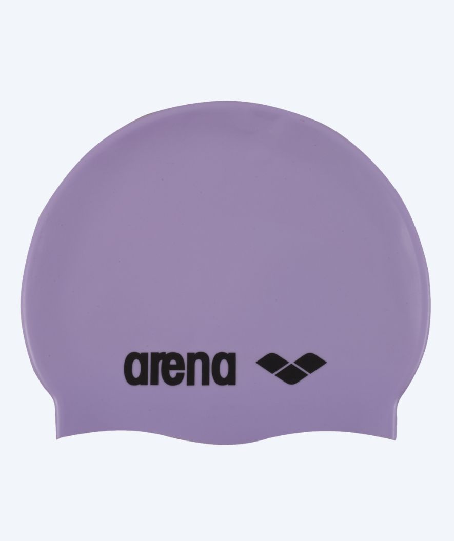 Arena badmuts - Classic Silicone - Paars/zwart