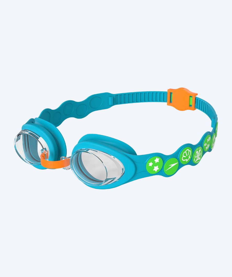 Speedo zwembril voor kinderen (3-6) - Infant Spot - Blauw/groen