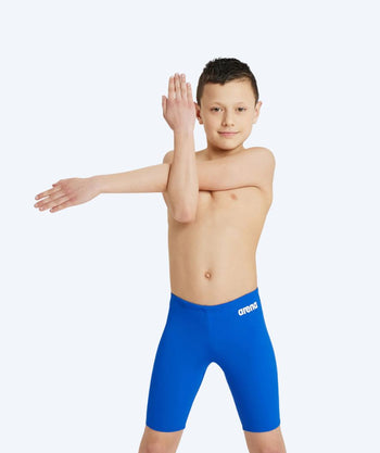 Arena zwemjammer voor jongens - Team Solid - Blauw