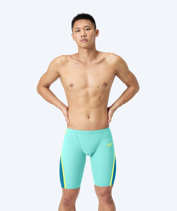 Speedo heren wedstrijd zwembroek - LZR Pure Intent 2.0 - Lichtblauw/Donkerblauw