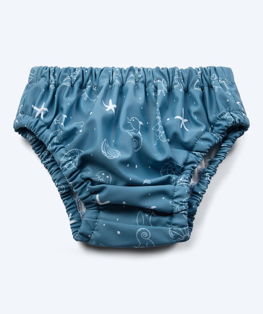 Watery kind zwemluier - Foss Lining Nappy - Atlantic Blue