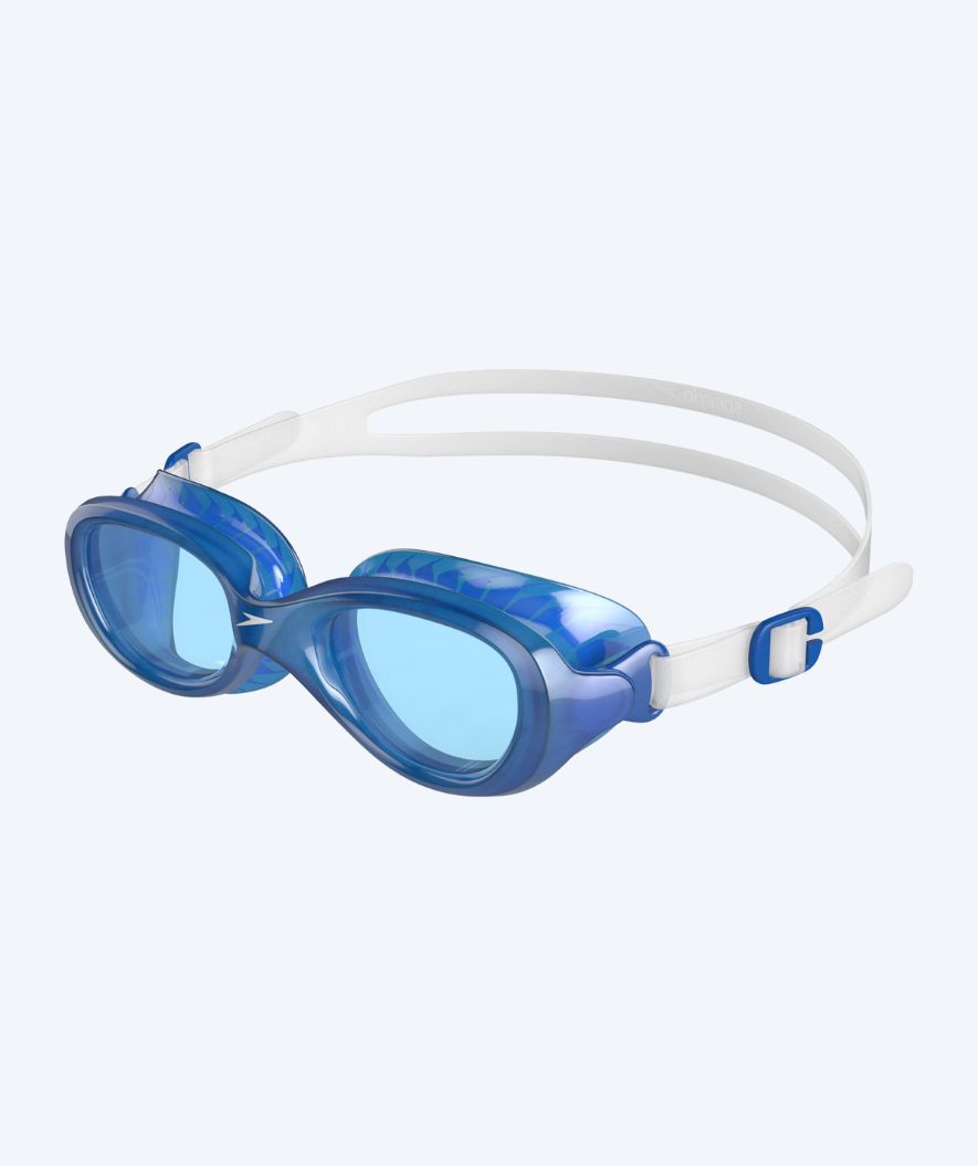 Speedo zwembril voor kinderen (6-14) - Futura Classic - Wit/blauw