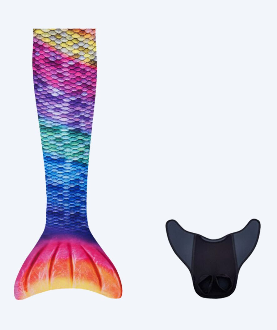 Kuaki Mermaids zeemeerminstaart voor kinderen - Set - Rainbow