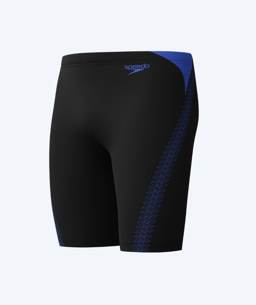 Speedo heren zwemjammer - Hyperboom Splice - Zwart/mørkblå