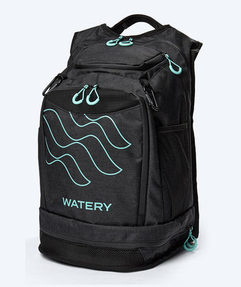Watery zwemtas - Viper Elite 45L - Zwart/turkoois