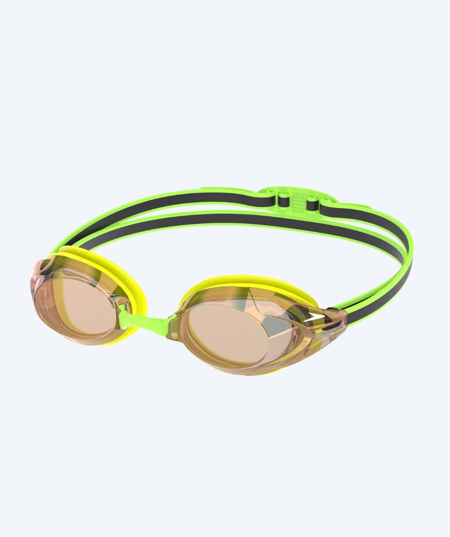 Speedo Elite zwembril - Vanquisher 3.0 Mirrored - Groen/brons