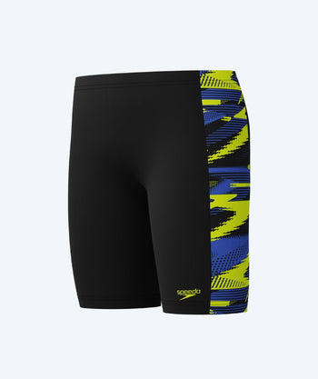 Speedo jongens zwemjammer - Hyperboom Panel - Zwart/Geel