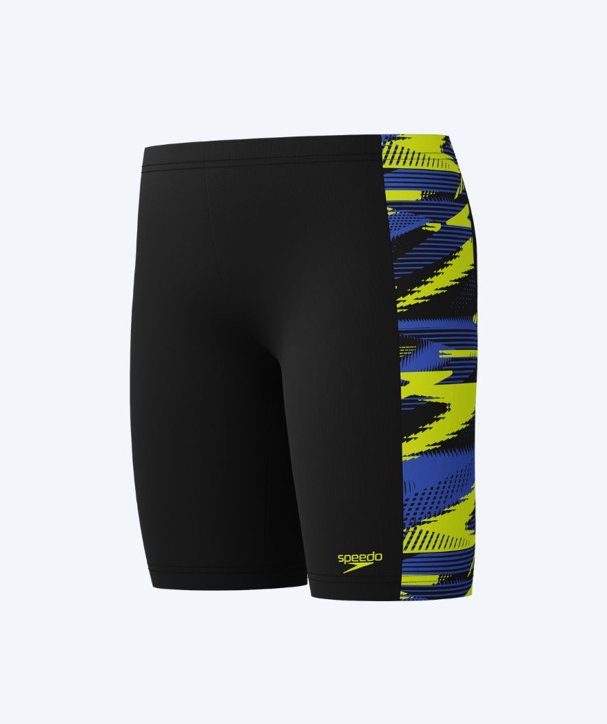 Speedo jongens zwemjammer - Hyperboom Panel - Zwart/Geel