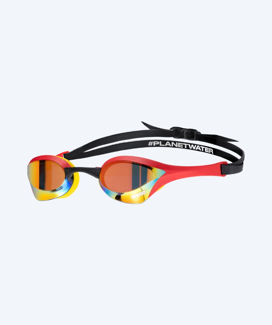 Arena Elite zwembril - Cobra Ultra SWIPE Mirror - Rood/goud (Limited 2026)
