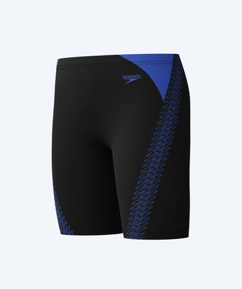 Speedo jongens zwemjammer - Hyperboom Splice - Zwart/donkerblauw