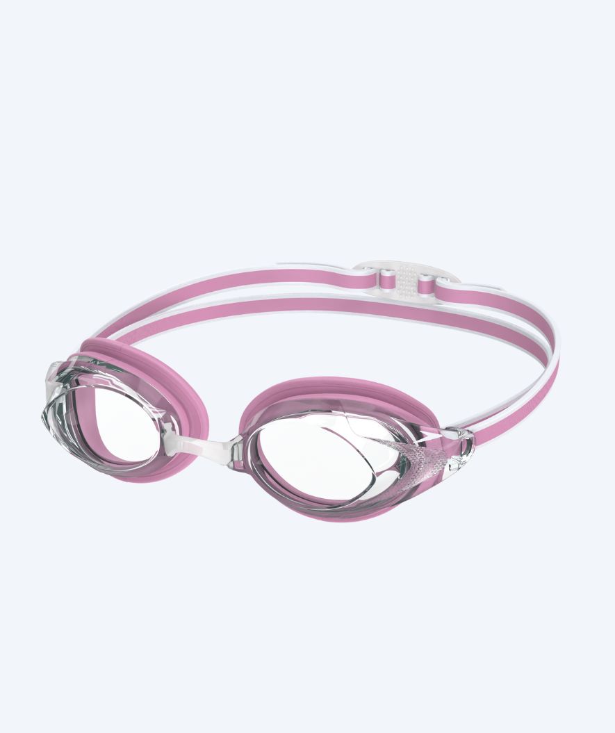Speedo Elite zwembril voor vrouwen - Vanquisher 3.0 - Lichtroze/helder