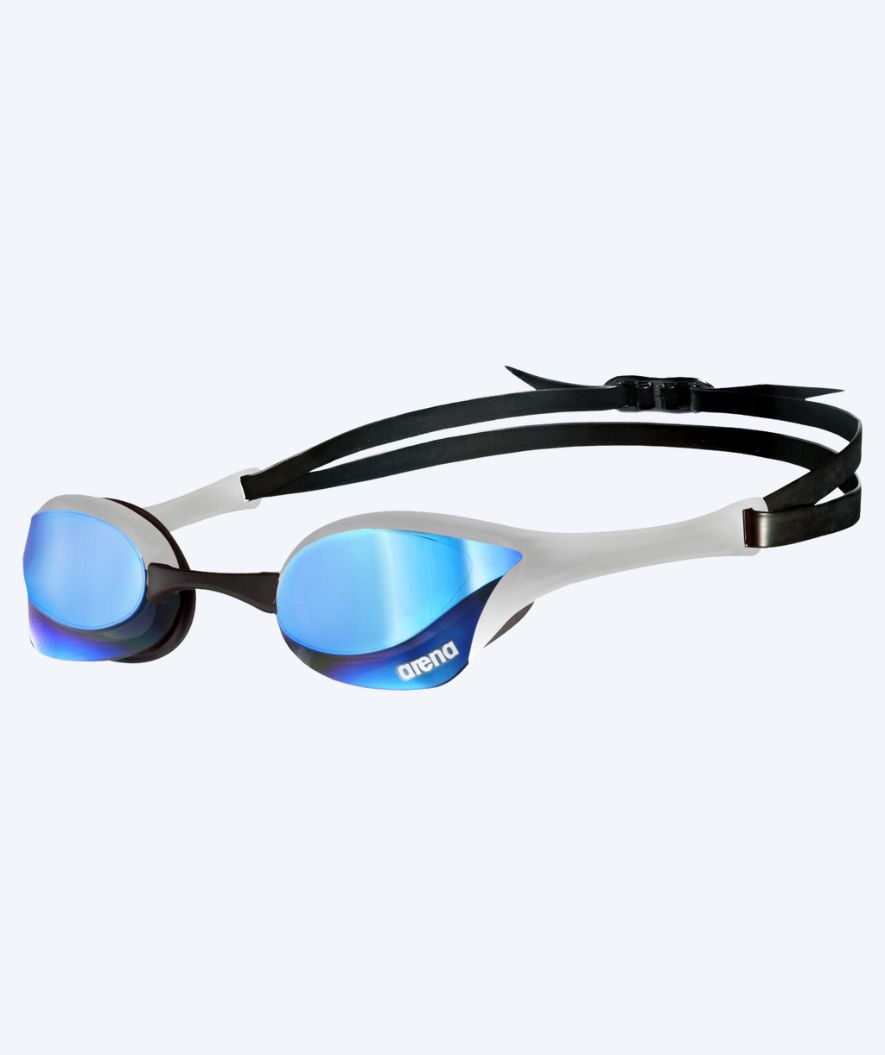 Arena Elite zwembril - Cobra Ultra SWIPE Mirror - Wit/blauw