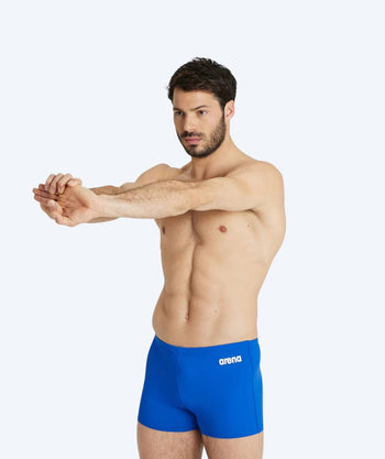 Arena zwemboxers voor mannen - Team Solid - Blauw