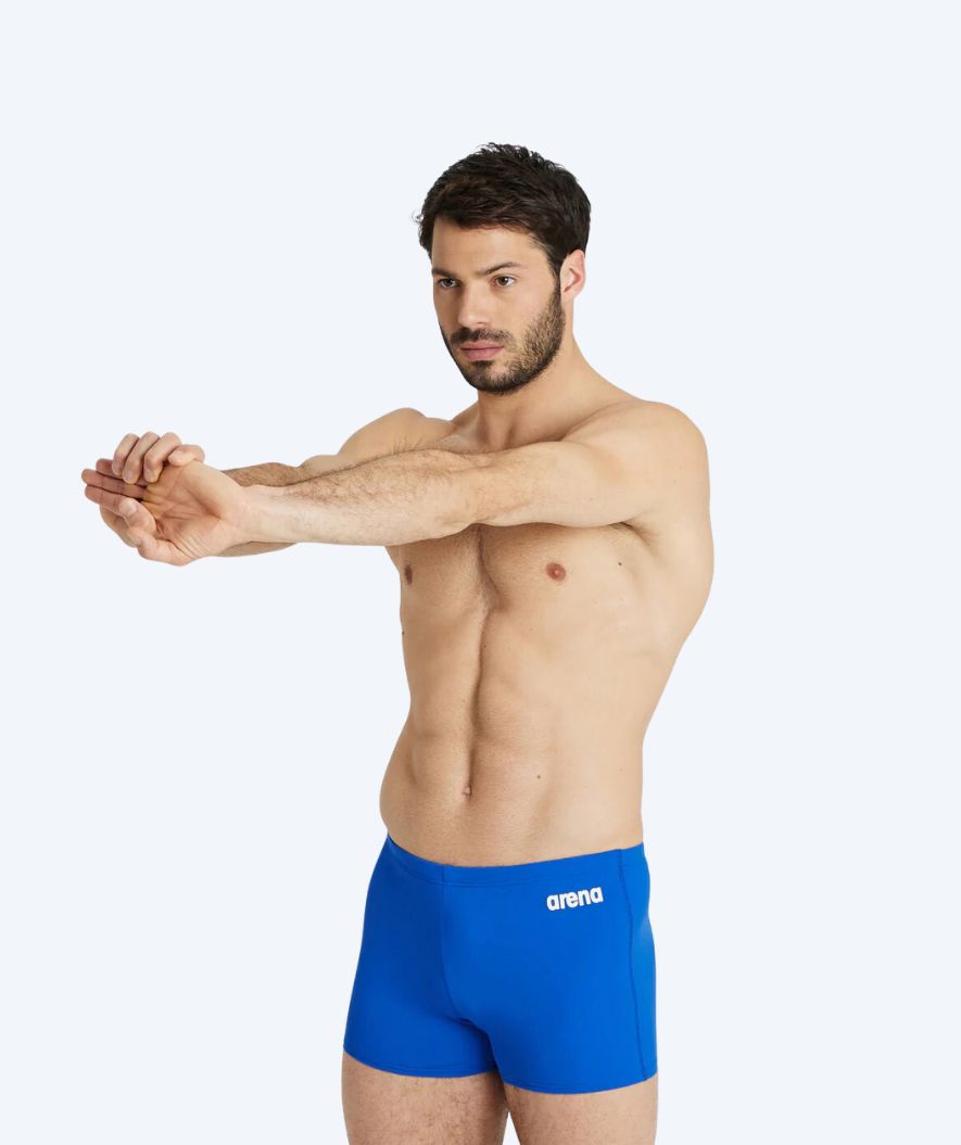 Arena zwemboxers voor mannen - Team Solid - Blauw