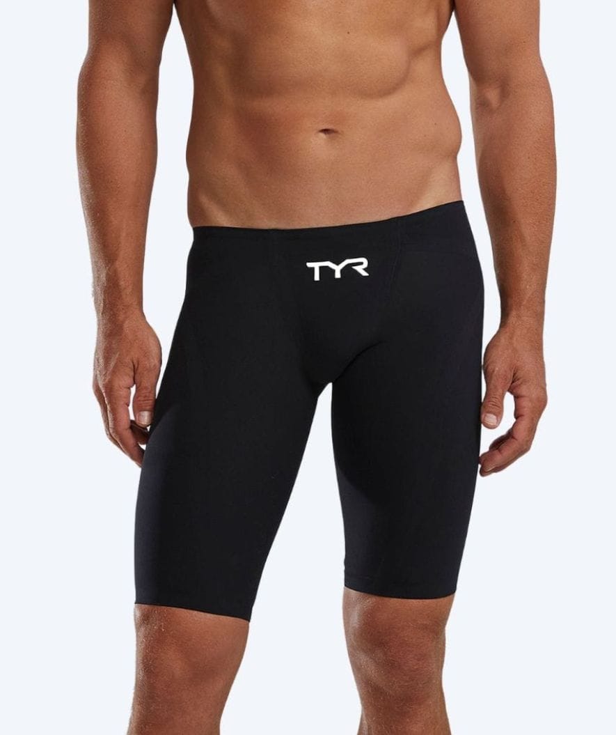 TYR wedstrijdzwembroek voor mannen - Venzo - Zwart
