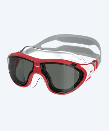 Speedo zwembril voor junior - Biofuse 2.0 - Rood (Smoke lens)