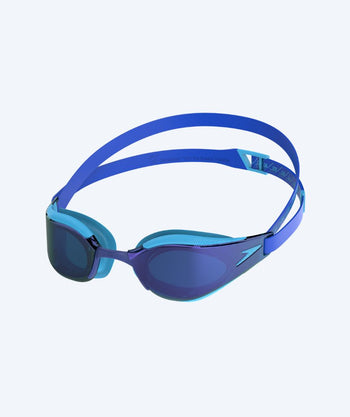 Speedo wedstrijdzwembril voor kinderen (6-14) - Fastskin Hyper Elite Mirror - Blauw