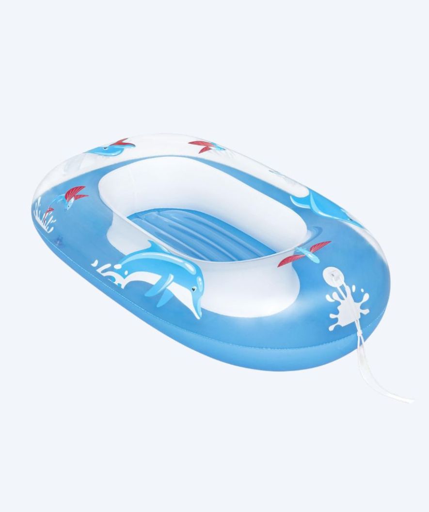Bestway luchtmatras voor baby’s - Floatin' Friends - Blauw