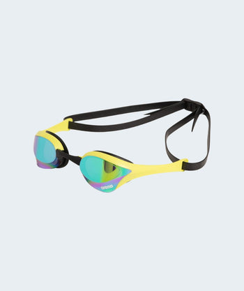 Arena Elite zwembril - Cobra Ultra SWIPE Mirror - Geel/lime
