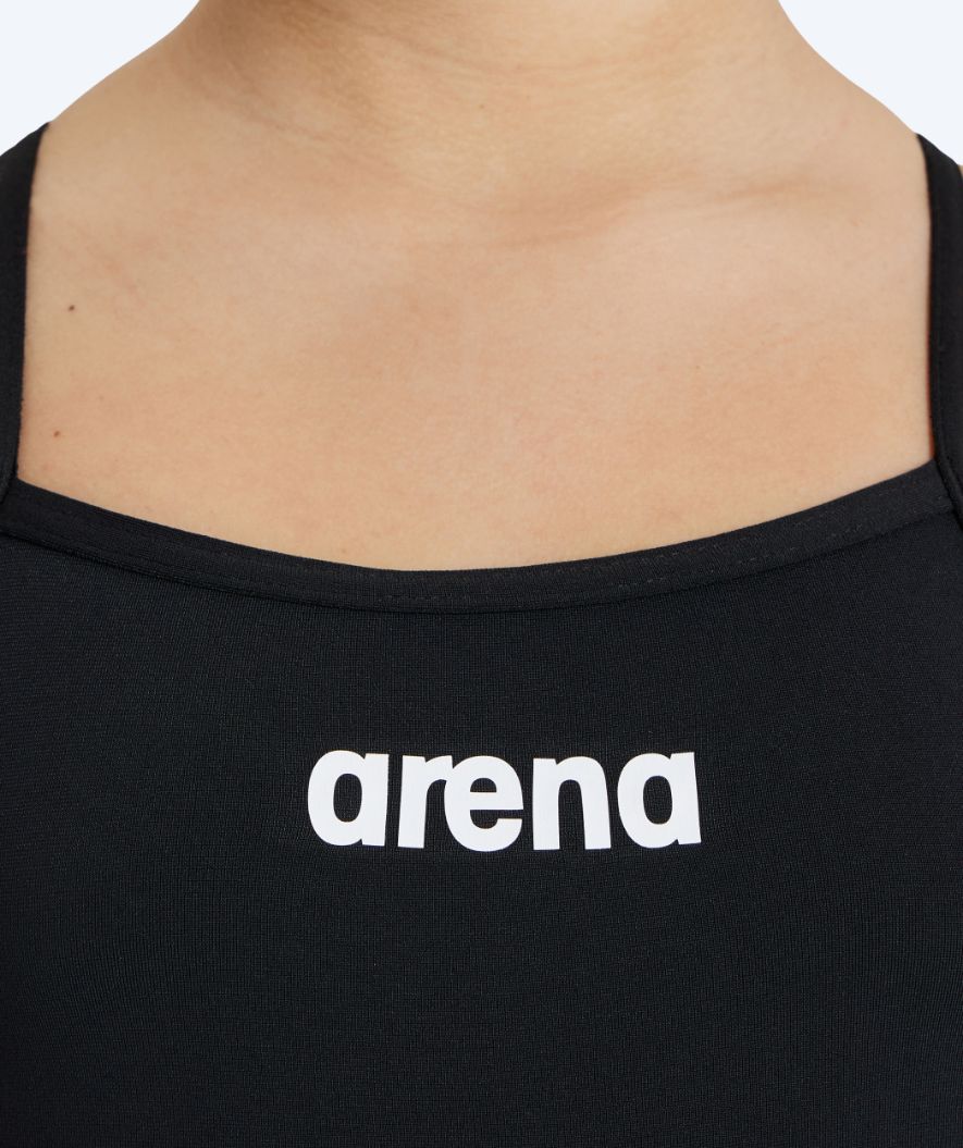 Arena meisjes badpak - Solid Lighttech - Zwart
