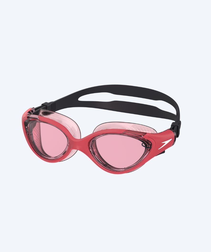 Speedo training zwembril voor vrouwen - Biofuse 2.0 - Rood/roze