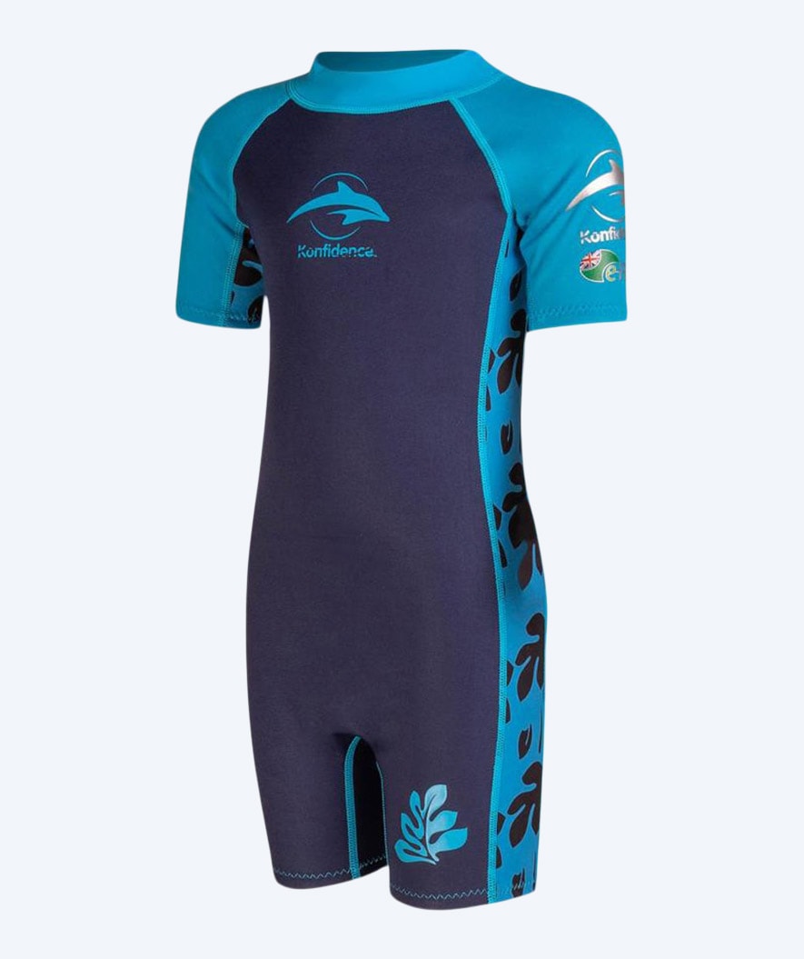 Konfidence wetsuit voor kinderen - Warma - Lichtblauw