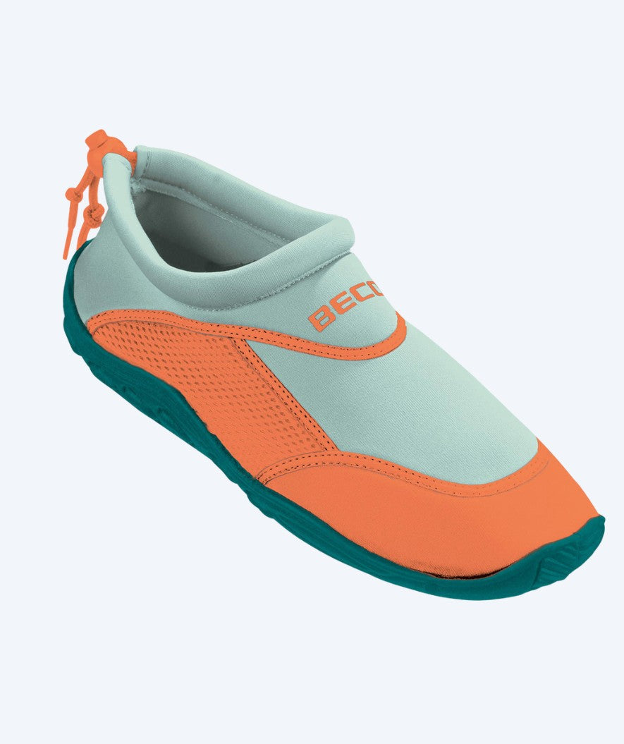 Beco neopreen waterschoenen voor volwassenen - Groen/oranje