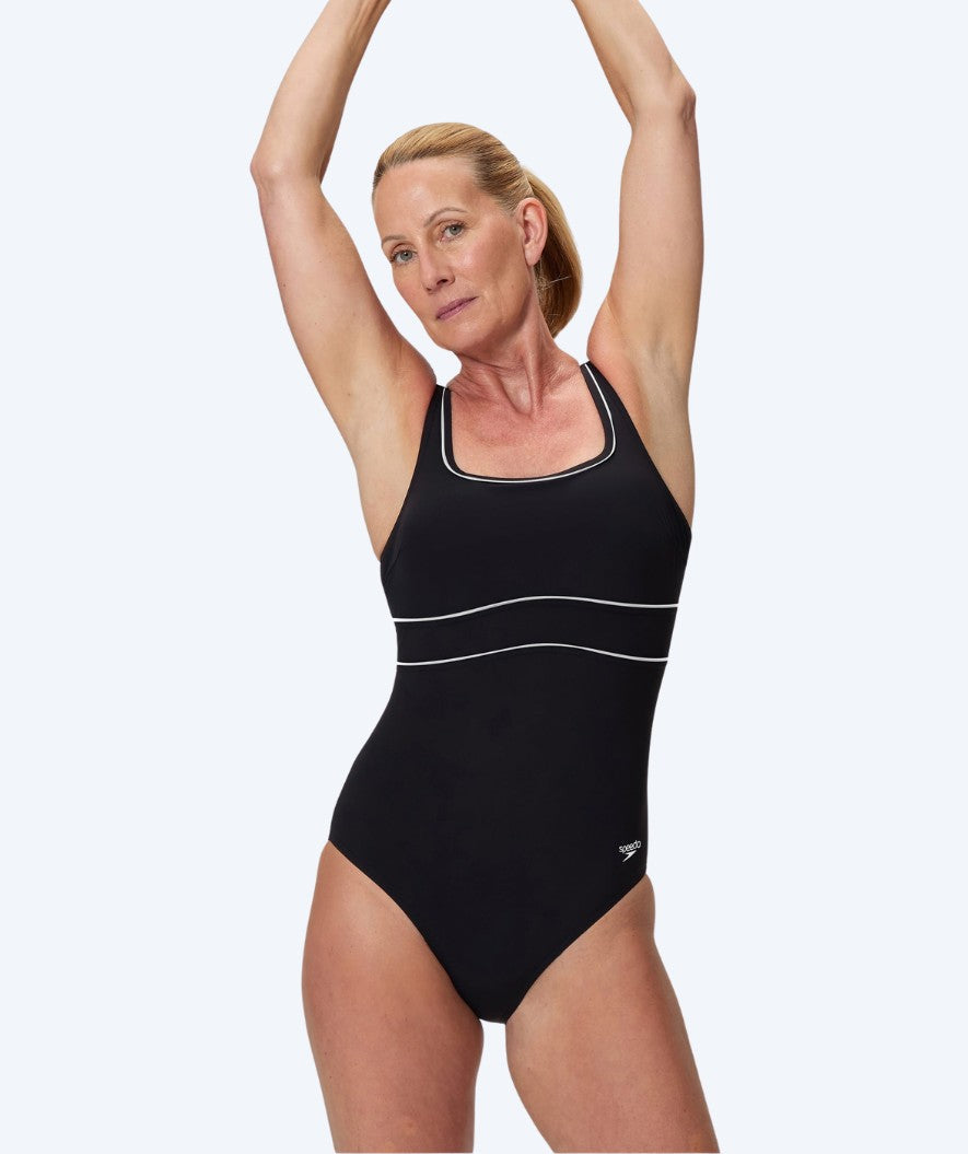 Speedo badpakken voor vrouwen - Shaping ContourEclipse - Zwart