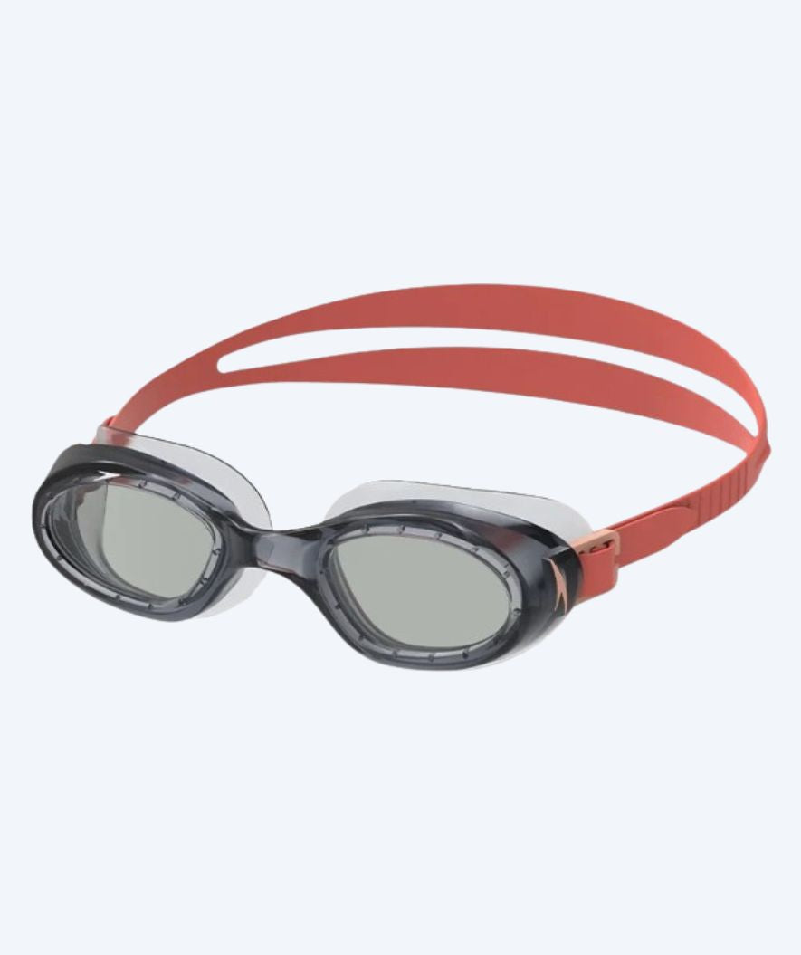Speedo zwembril voor kinderen (6-16) - Futura Hydrospex - Rood/smoke