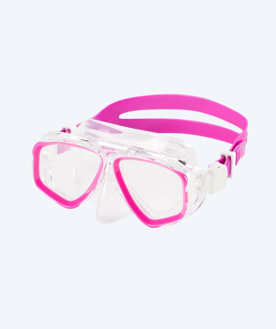 Speedo duikbril voor junior (6-16) - Adventure - Roze/helder