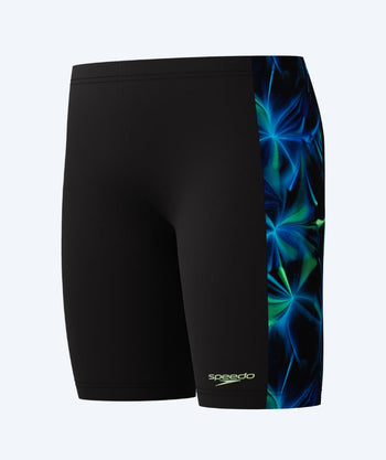 Speedo zwemjammer voor jongens - Print Panel - Zwart/groen
