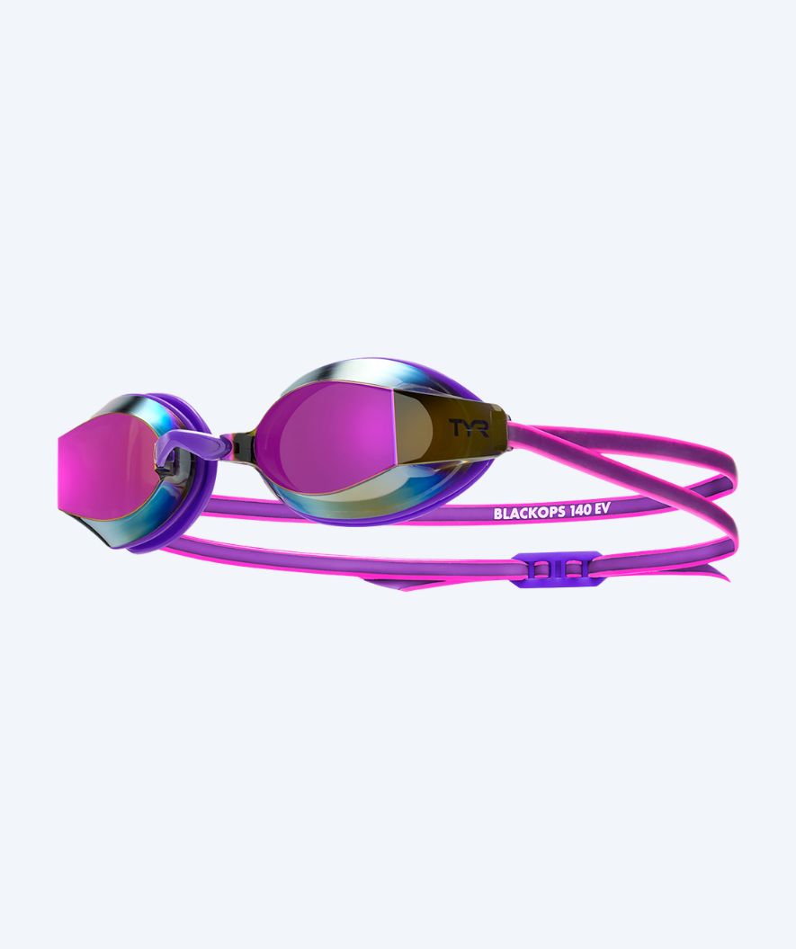 TYR zwembril voor vrouwen - Blackops 140 EV Mirrored - Paars/roze