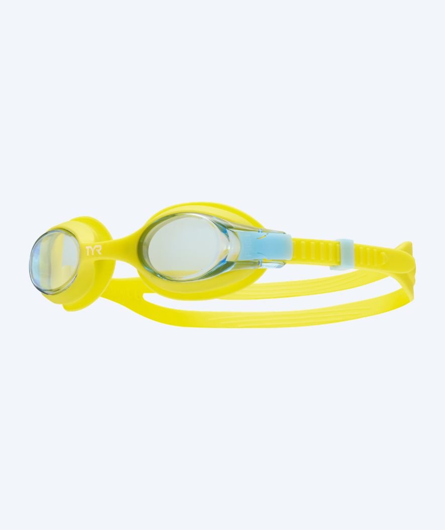 TYR zwembril voor kinderen - Swimple - Geel/blauw