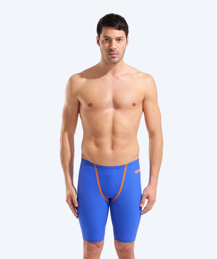 Arena wedstrijdzwembroek voor mannen - Primo - Blauw/oranje