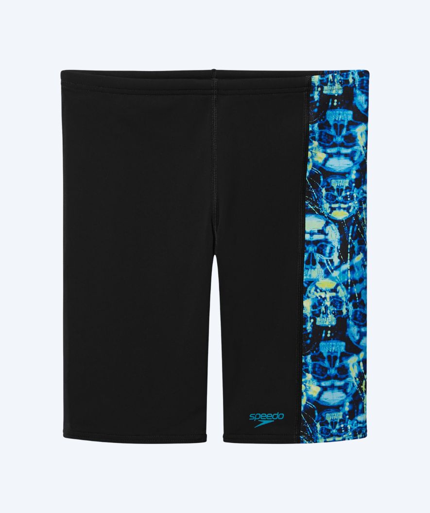 Speedo jongens zwemjammer - Print Panel - Zwart/Blauw