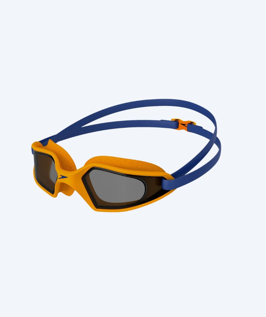 Speedo kind zwembril - Hydropulse - Blauw/Oranje (Smoke lens)