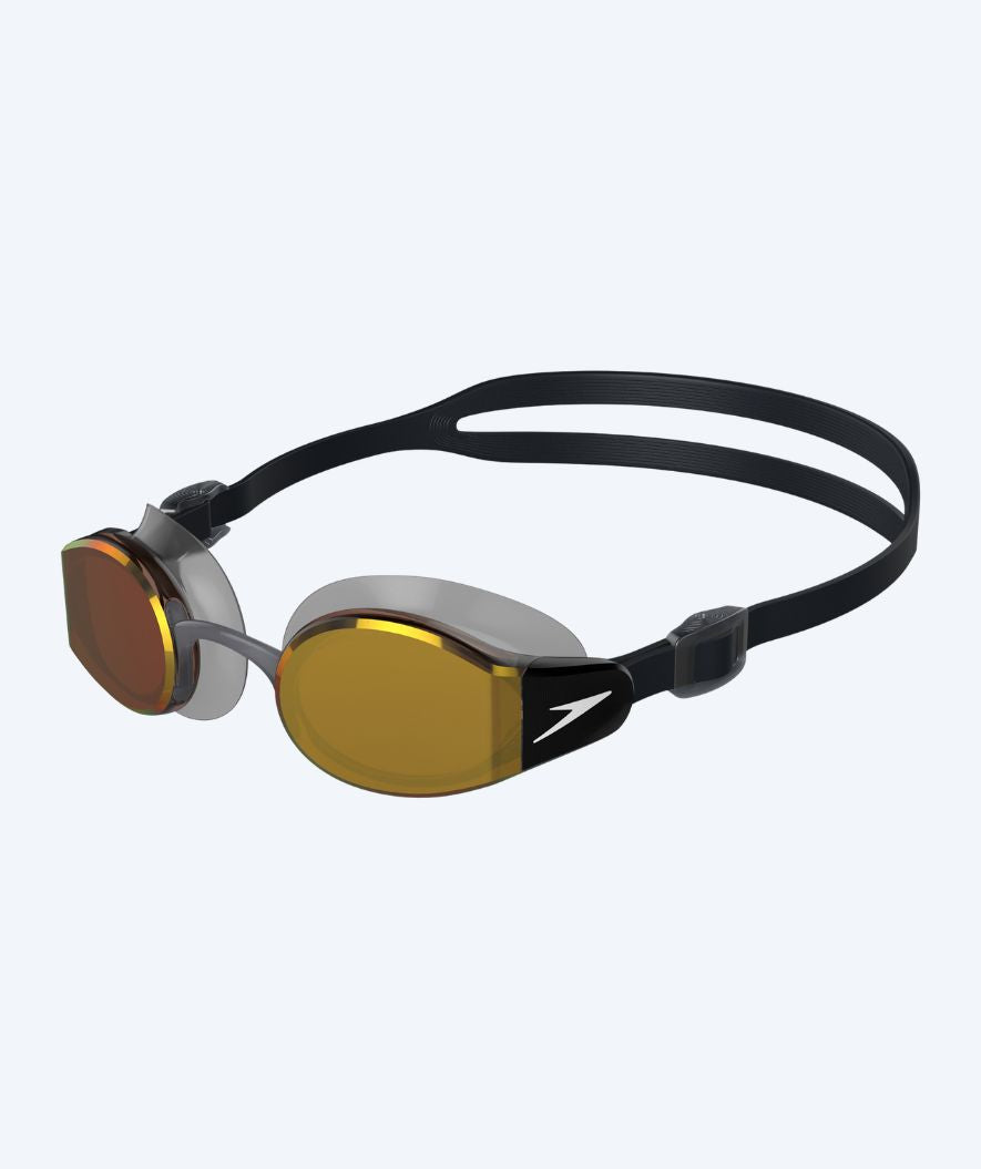 Speedo training zwembril - Mariner Pro Mirror - Zwart/Goud