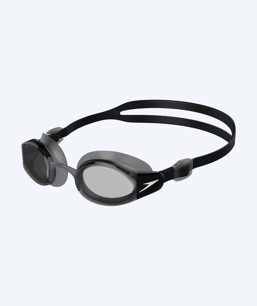 Speedo training zwembril - Mariner Pro - Zwart (Smoke lens)