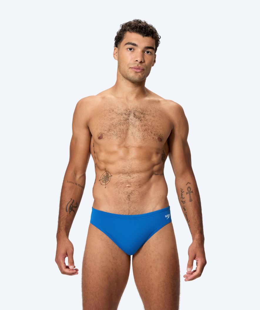 Speedo heren zwemslip - Endurance Logo - Lichtblauw