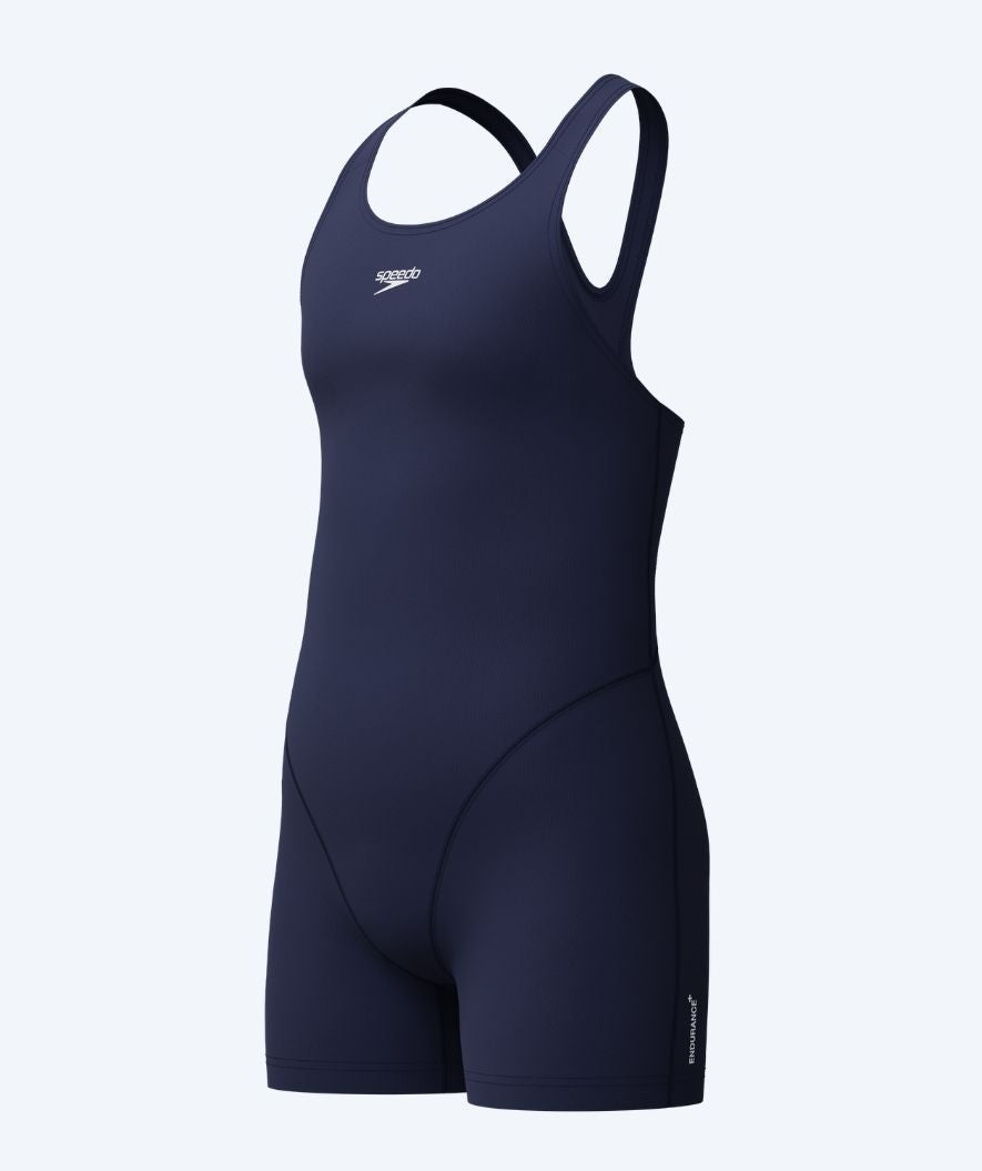 Speedo meisjes badpak met pijpjes - Endurance - Donkerblauw