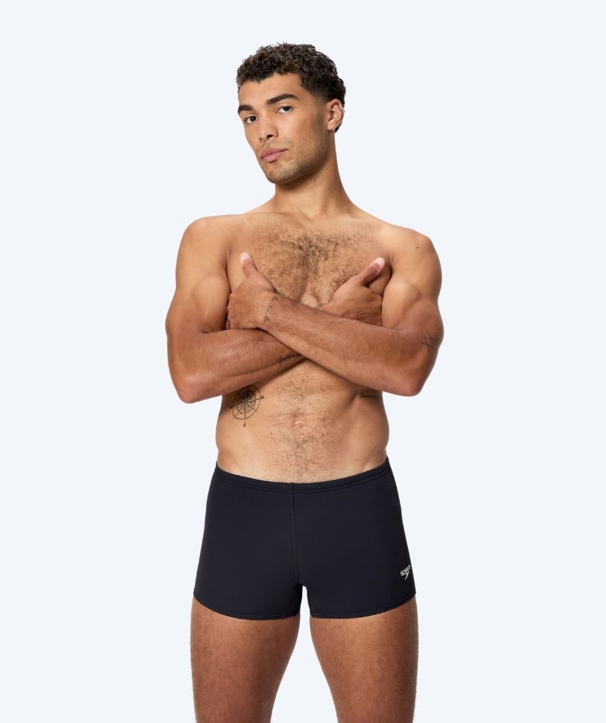 Speedo zwemshorts voor mannen - Endurance Logo - Zwart