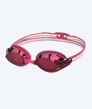 Speedo Elite zwembril voor dames - Vanquisher 3.0 Mirrored - Roze