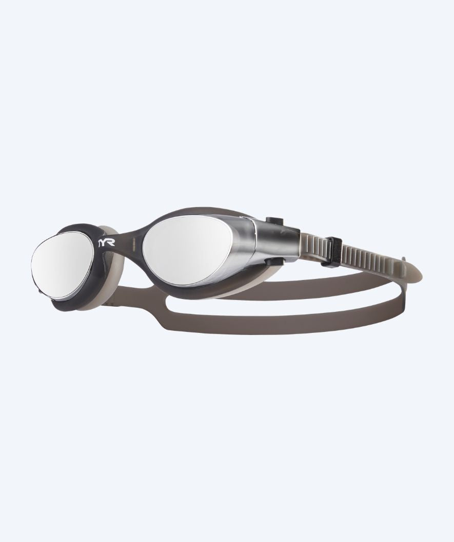TYR zwembril - Vesi Mirrored - Zwart/Zilver
