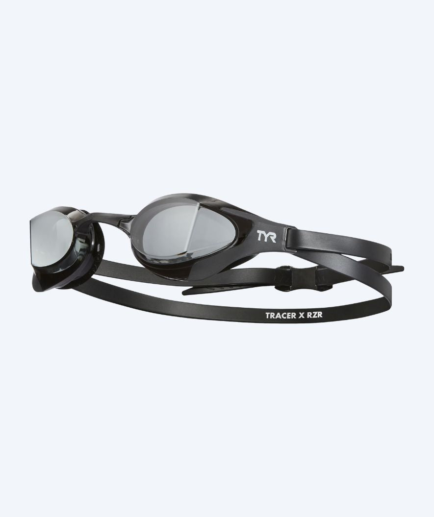 TYR zwembril - Tracer-X Racing RZR - Zwart (Smoke lens)