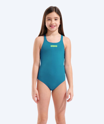 Arena meisjes badpak - Team Swim Pro Solid - Blauw