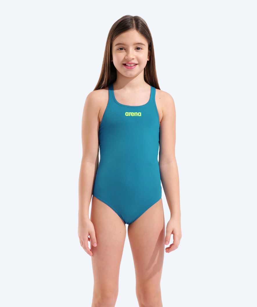 Arena meisjes badpak - Team Swim Pro Solid - Blauw