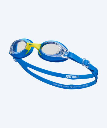 Nike zwembril voor kinderen - Lil' Swoosh - Blauw/geel
