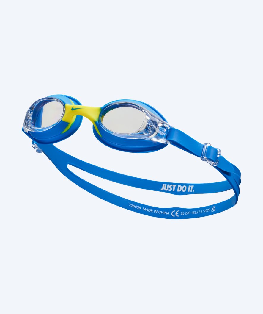 Nike zwembril voor kinderen - Lil' Swoosh - Blauw/Geel